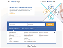 Tablet Screenshot of michaelpage.lu