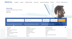 Desktop Screenshot of michaelpage.pt