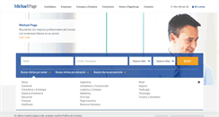 Desktop Screenshot of michaelpage.es