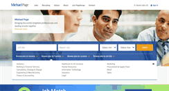 Desktop Screenshot of michaelpage.co.in