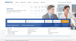 Desktop Screenshot of michaelpage.com.co