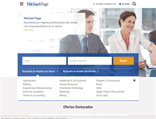 Tablet Screenshot of michaelpage.com.co